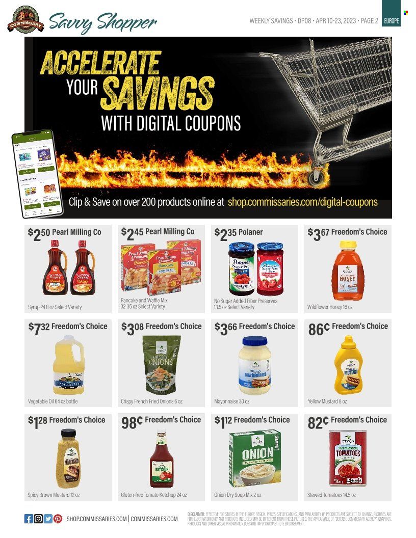 Commissary Weekly Ad Flyer Specials April 11 to April 11, 2023