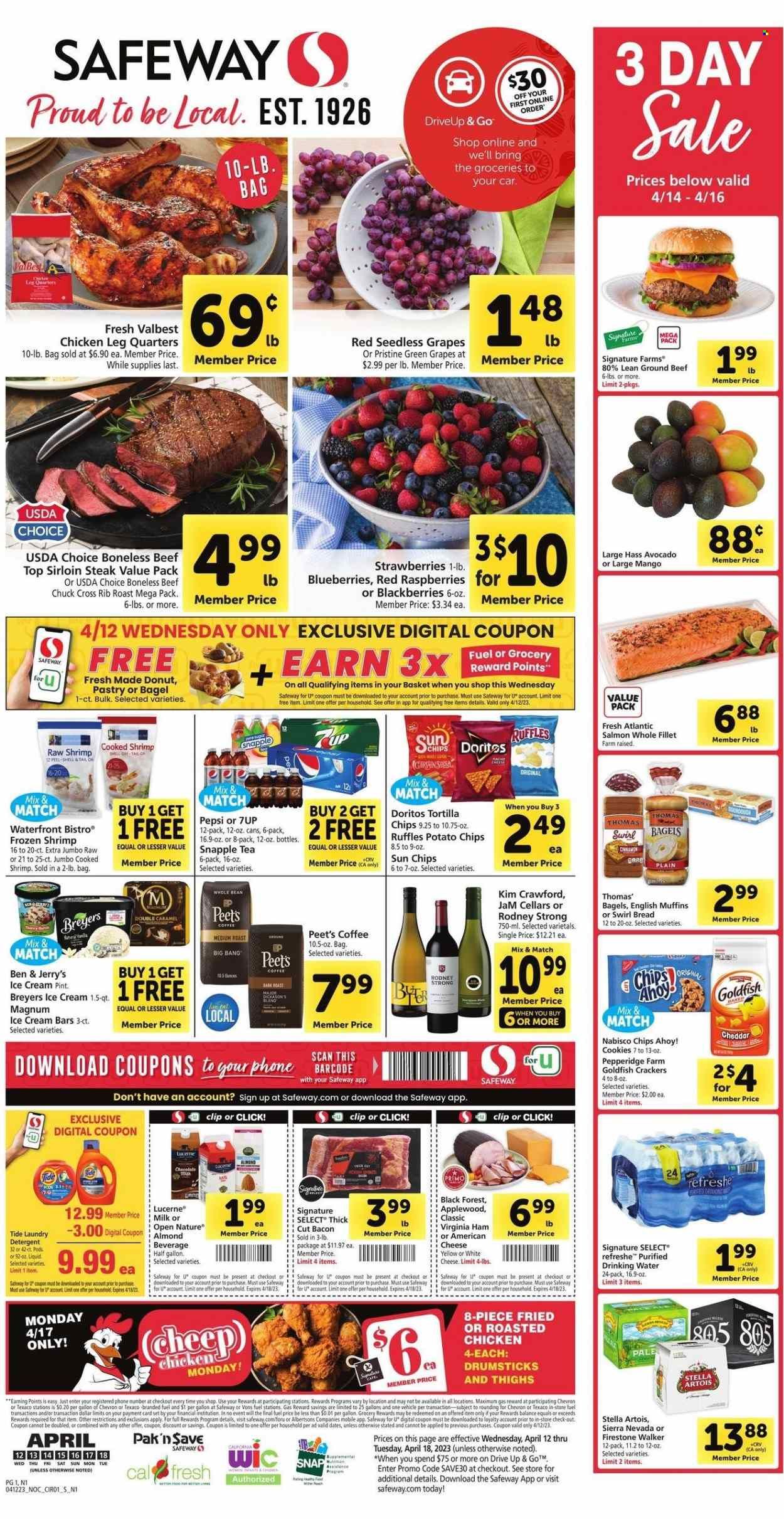 Safeway (CA) Weekly Ad Flyer Specials April 12 to April 18, 2023