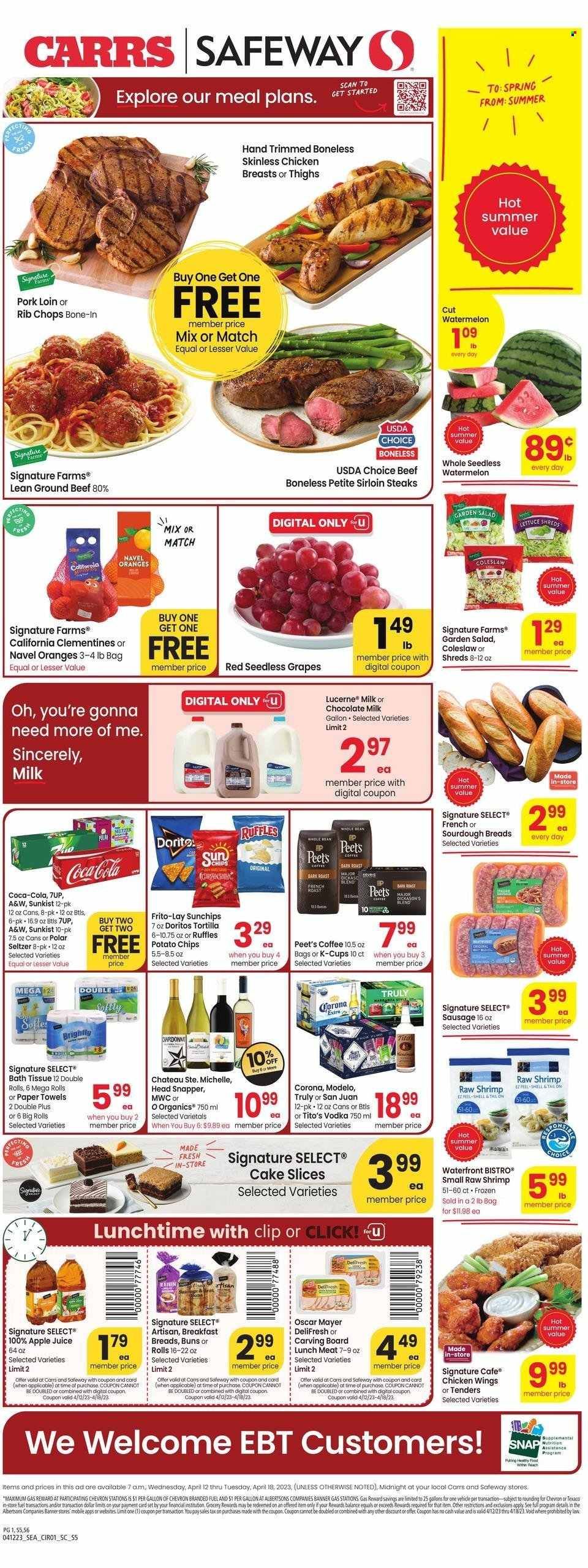 Safeway (AK) Weekly Ad Flyer Specials April 12 to April 18, 2023