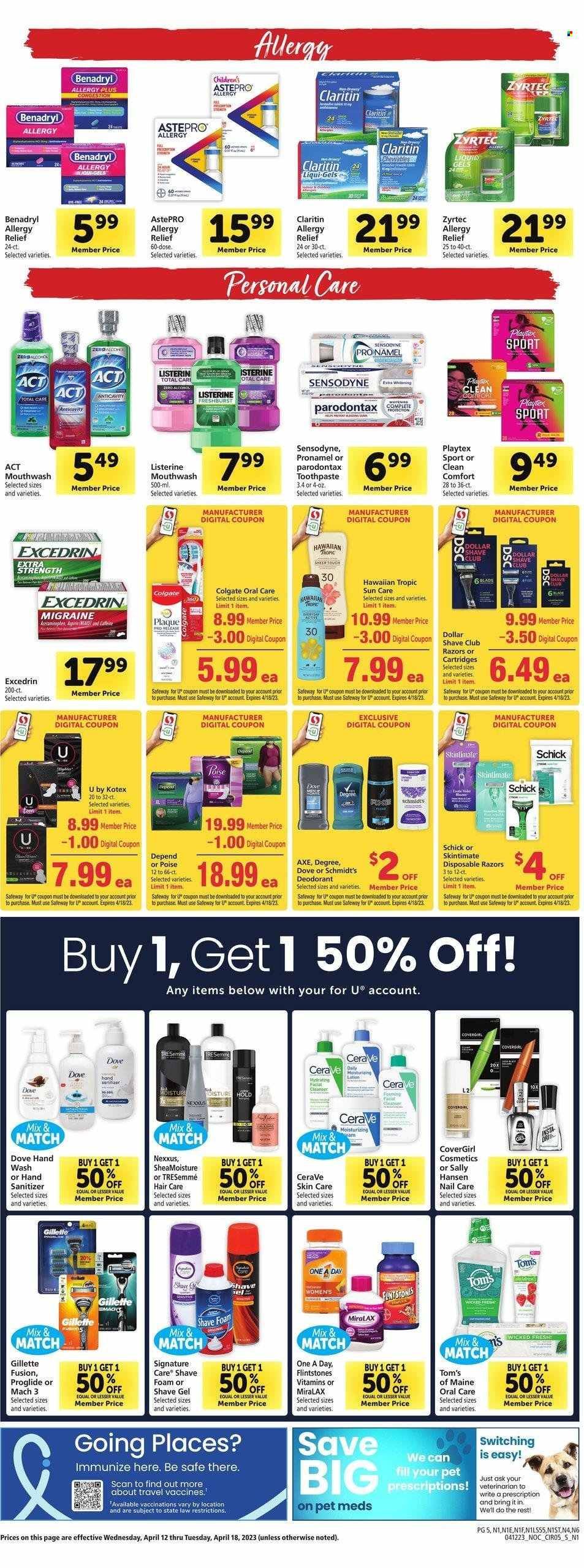 Safeway (NV) Weekly Ad Flyer Specials April 12 to April 18, 2023