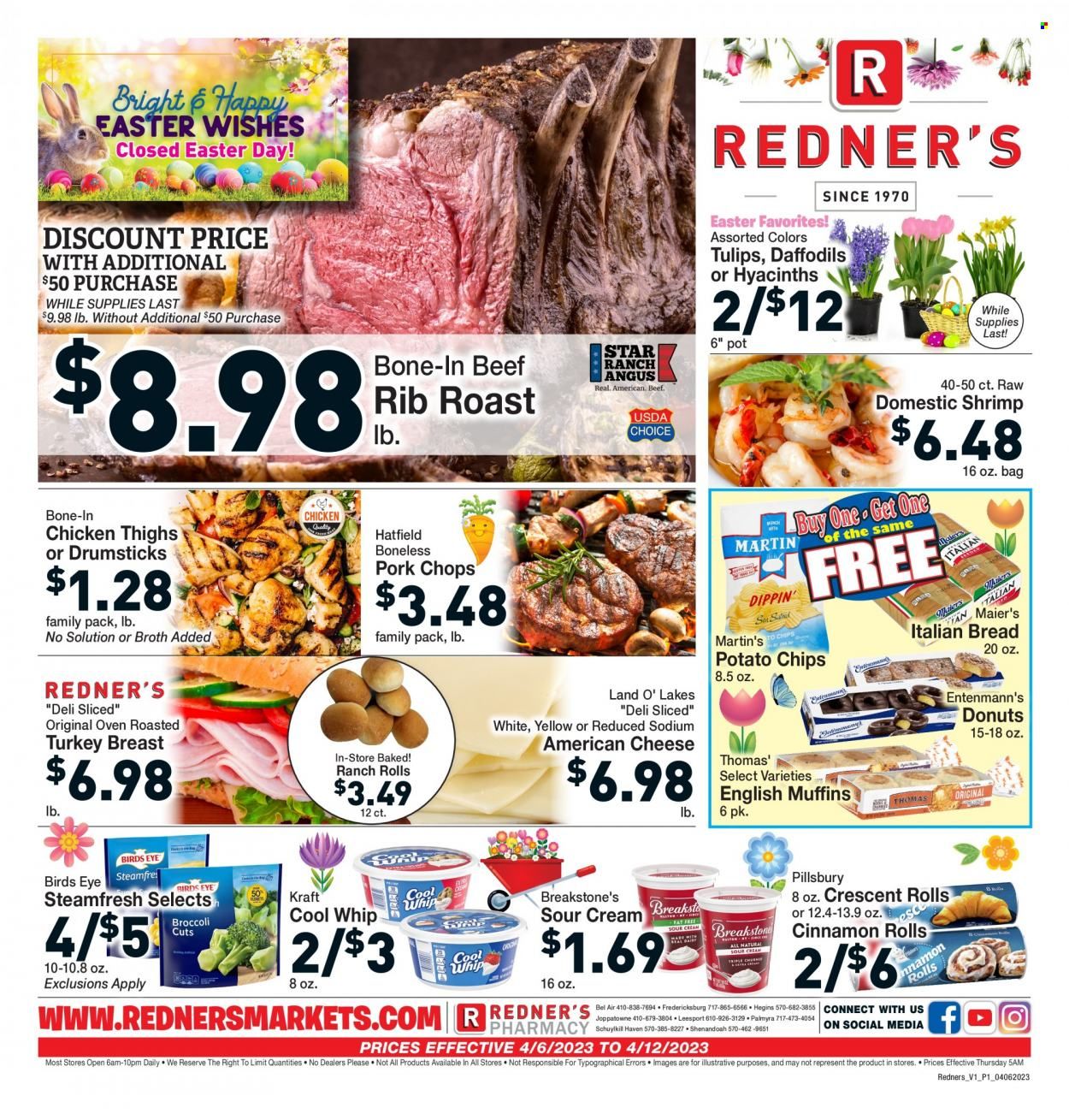 Redner's Markets (DE, MD, PA) Weekly Ad Flyer Specials April 6 to April 12, 2023