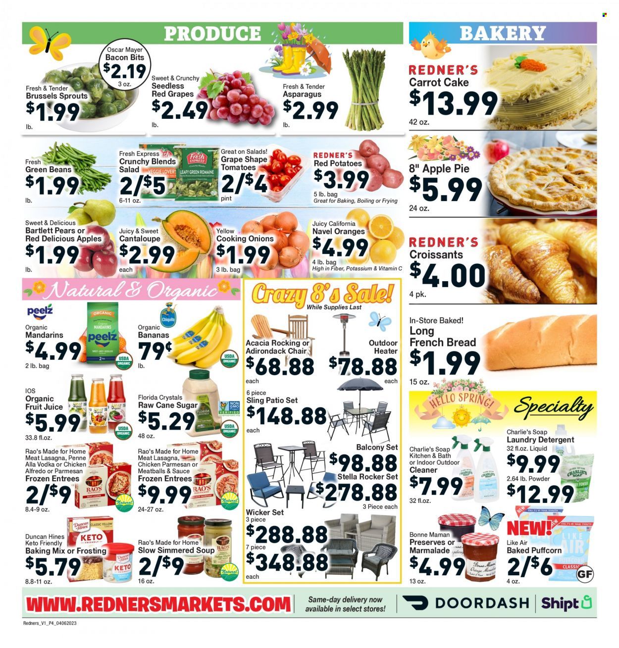 Redner's Markets (DE, MD, PA) Weekly Ad Flyer Specials April 6 to April 12, 2023