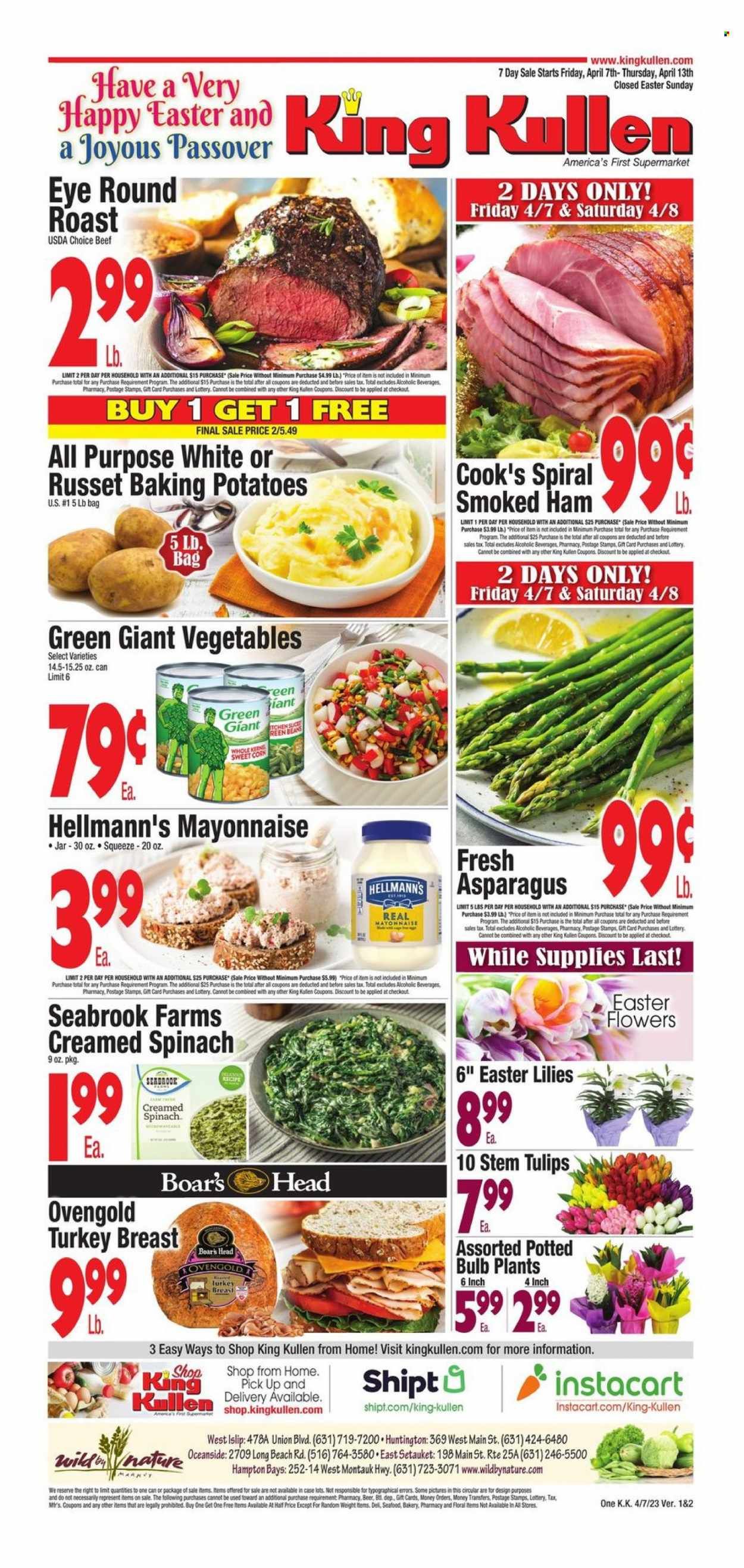 King Kullen (NY) Weekly Ad Flyer Specials April 7 to April 13, 2023