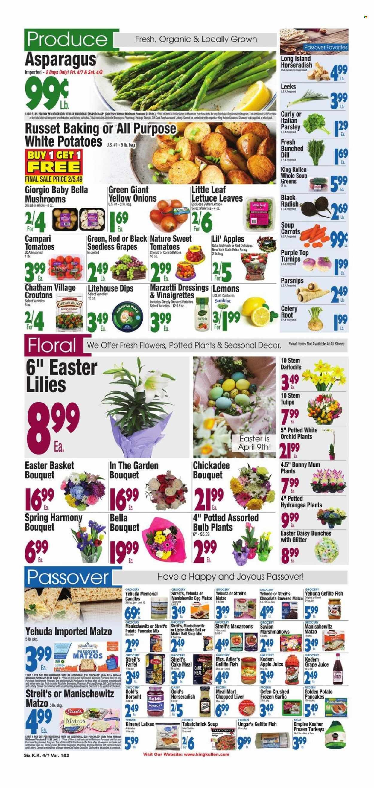 King Kullen (NY) Weekly Ad Flyer Specials April 7 to April 13, 2023