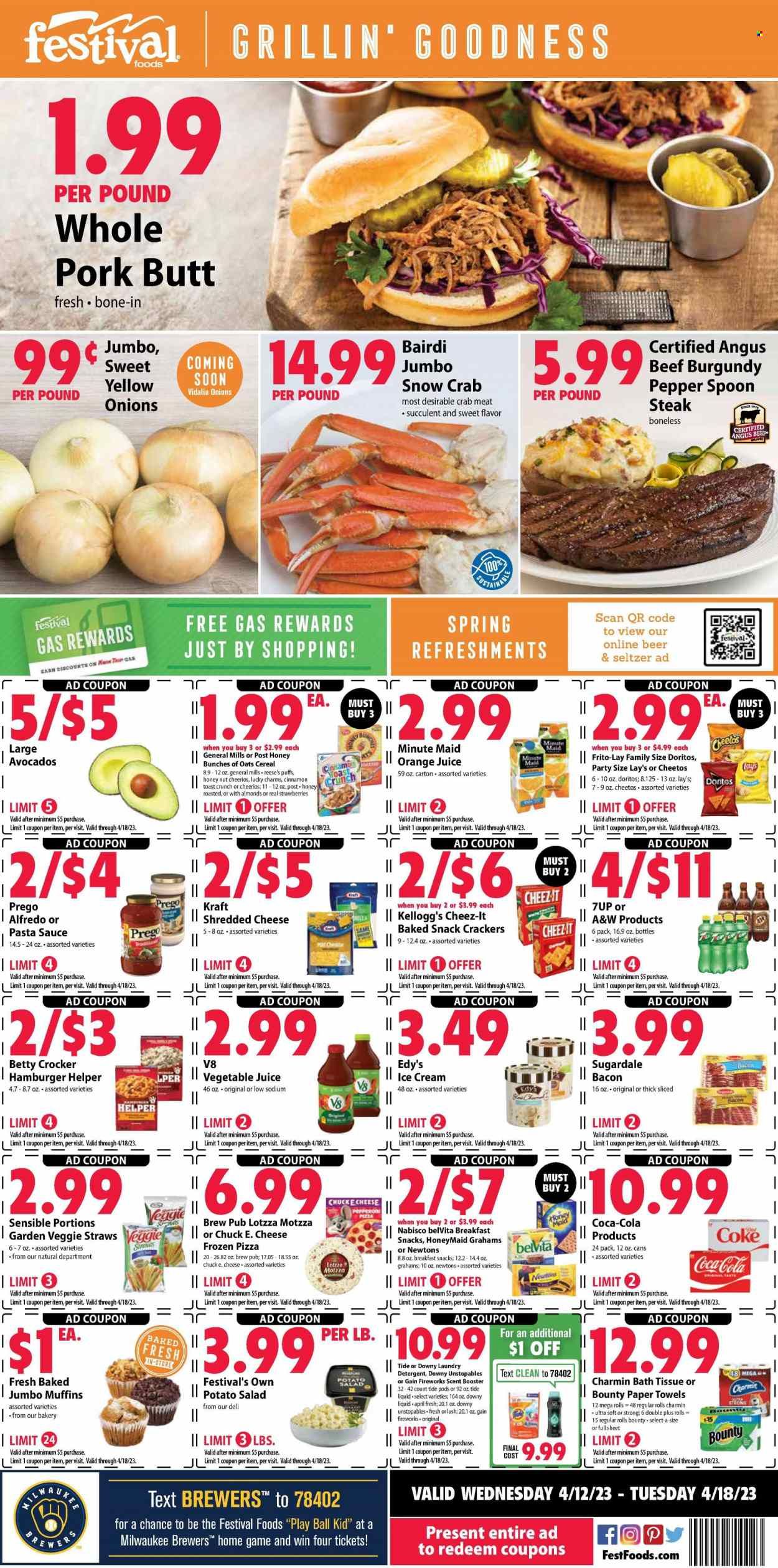 Festival Foods (WI) Weekly Ad Flyer Specials April 12 to April 18, 2023