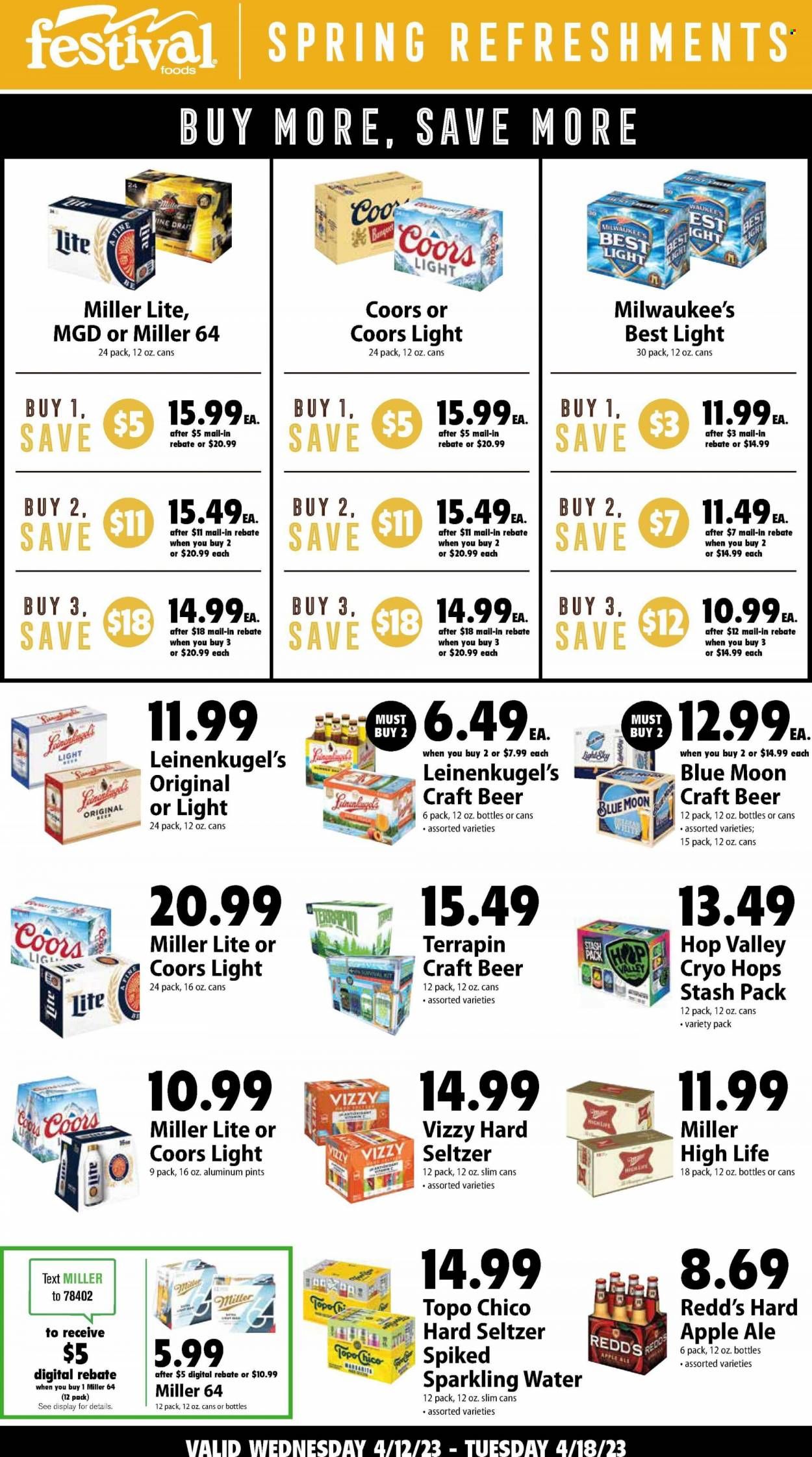 Festival Foods (WI) Weekly Ad Flyer Specials April 12 to April 18, 2023