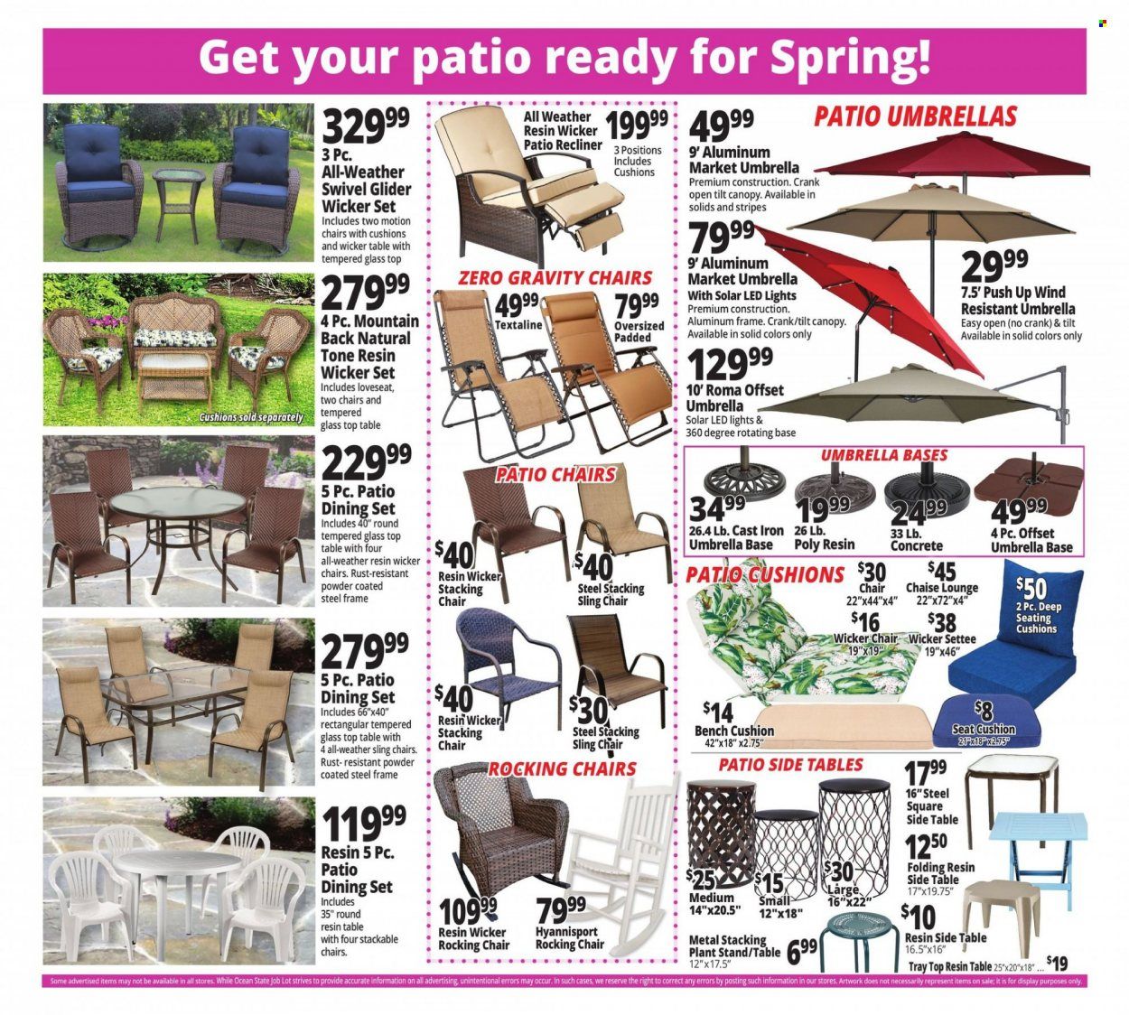 Ocean State Job Lot (CT, MA, ME, NH, NJ, NY, RI, VT) Weekly Ad Flyer Specials April 6 to April 12, 2023