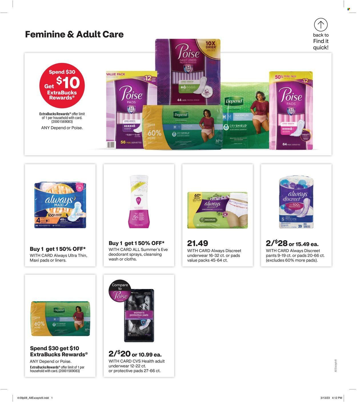 CVS Pharmacy Weekly Ad Flyer Specials April 9 to April 15, 2023