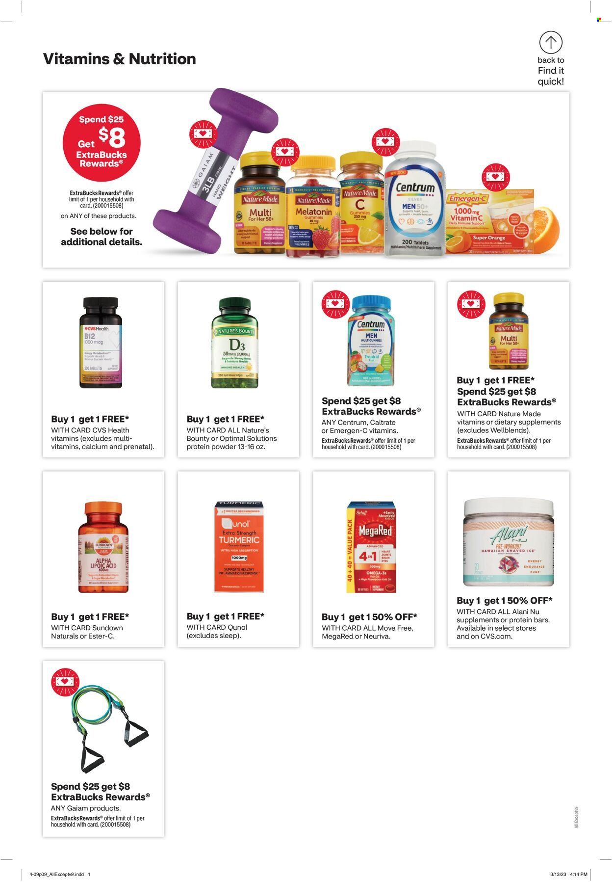 CVS Pharmacy Weekly Ad Flyer Specials April 9 to April 15, 2023