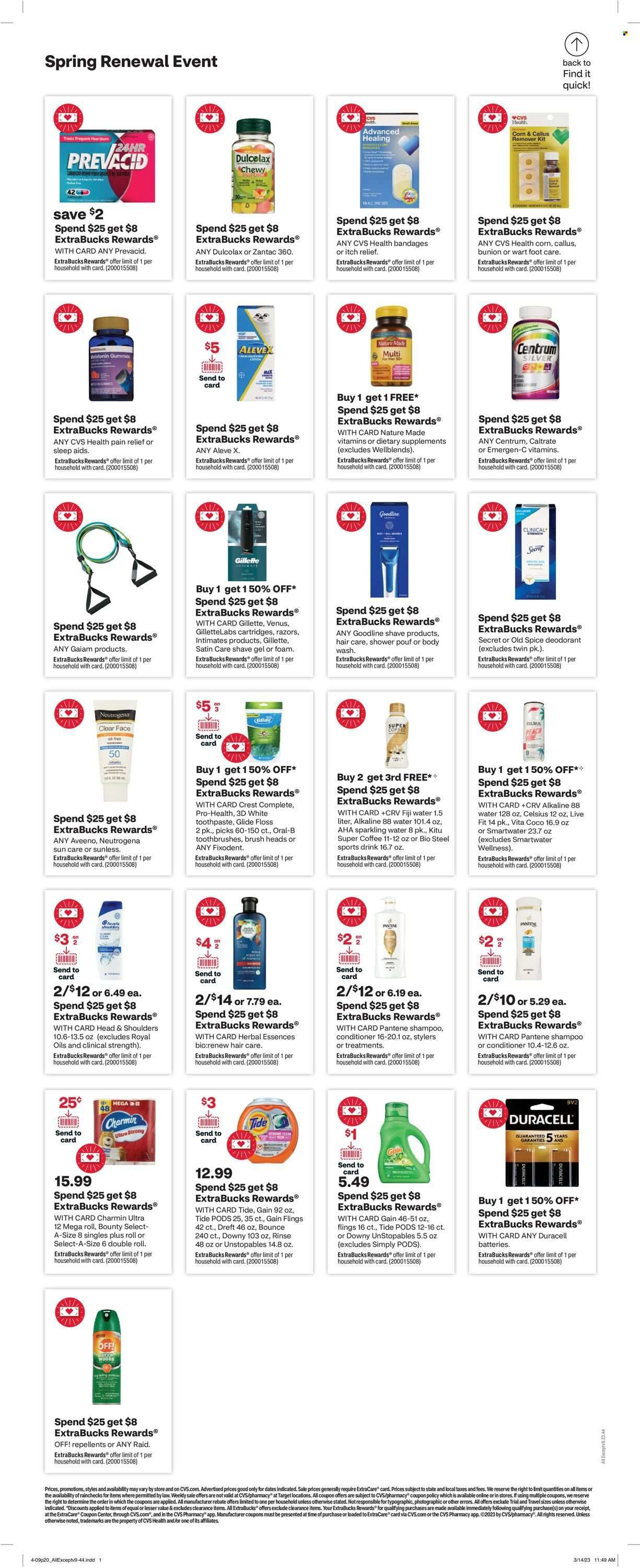 CVS Pharmacy Weekly Ad Flyer Specials April 9 to April 15, 2023
