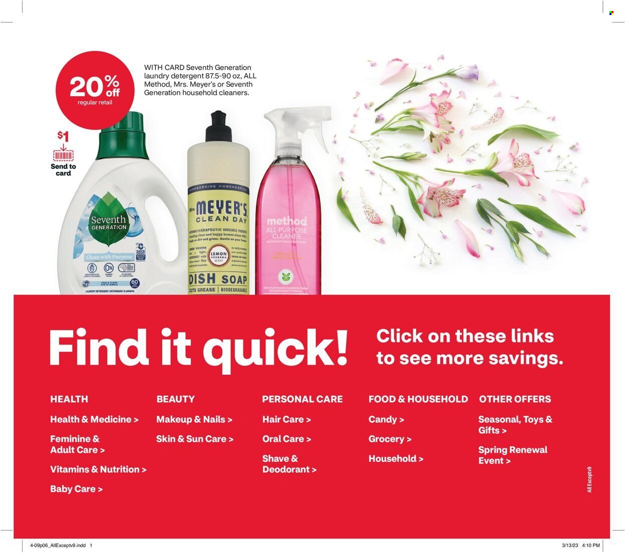 CVS Pharmacy Weekly Ad Flyer Specials April 9 to April 15, 2023