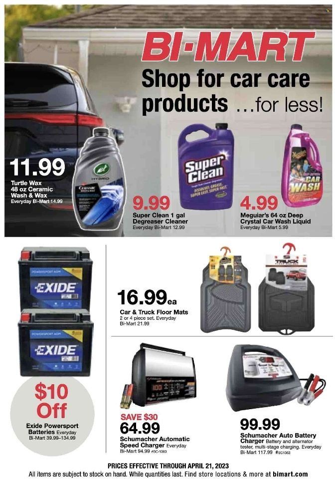 Bi-Mart (ID, OR, WA) Weekly Ad Flyer Specials April 10 to April 21, 2023