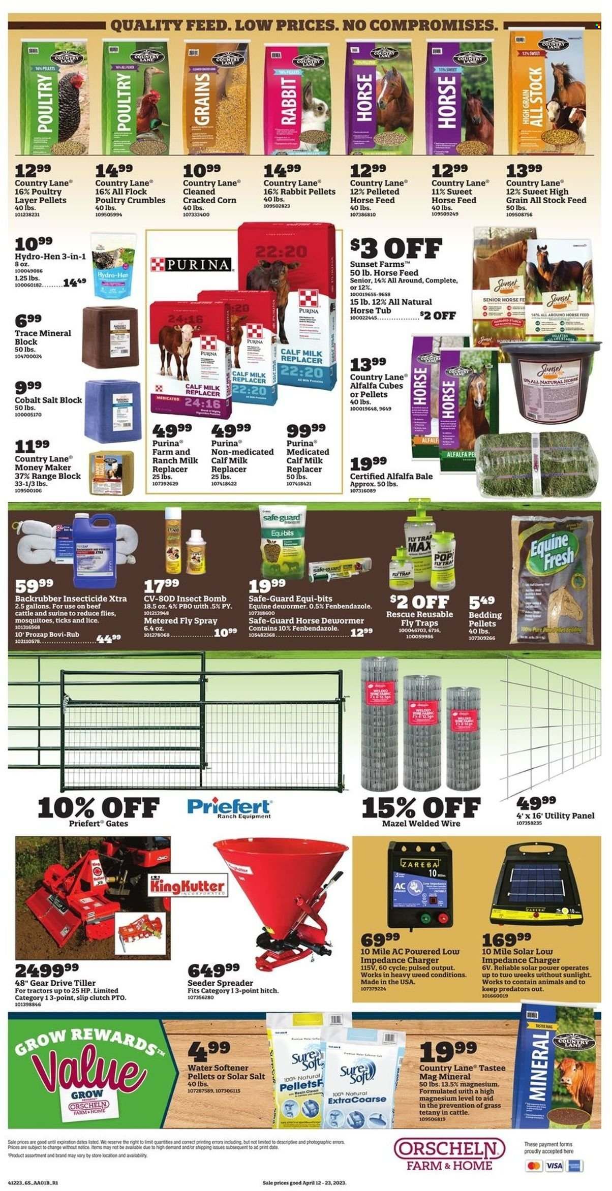 Orscheln Farm and Home (IA, IN, KS, MO, NE, OK) Weekly Ad Flyer Specials April 12 to April 23, 2023