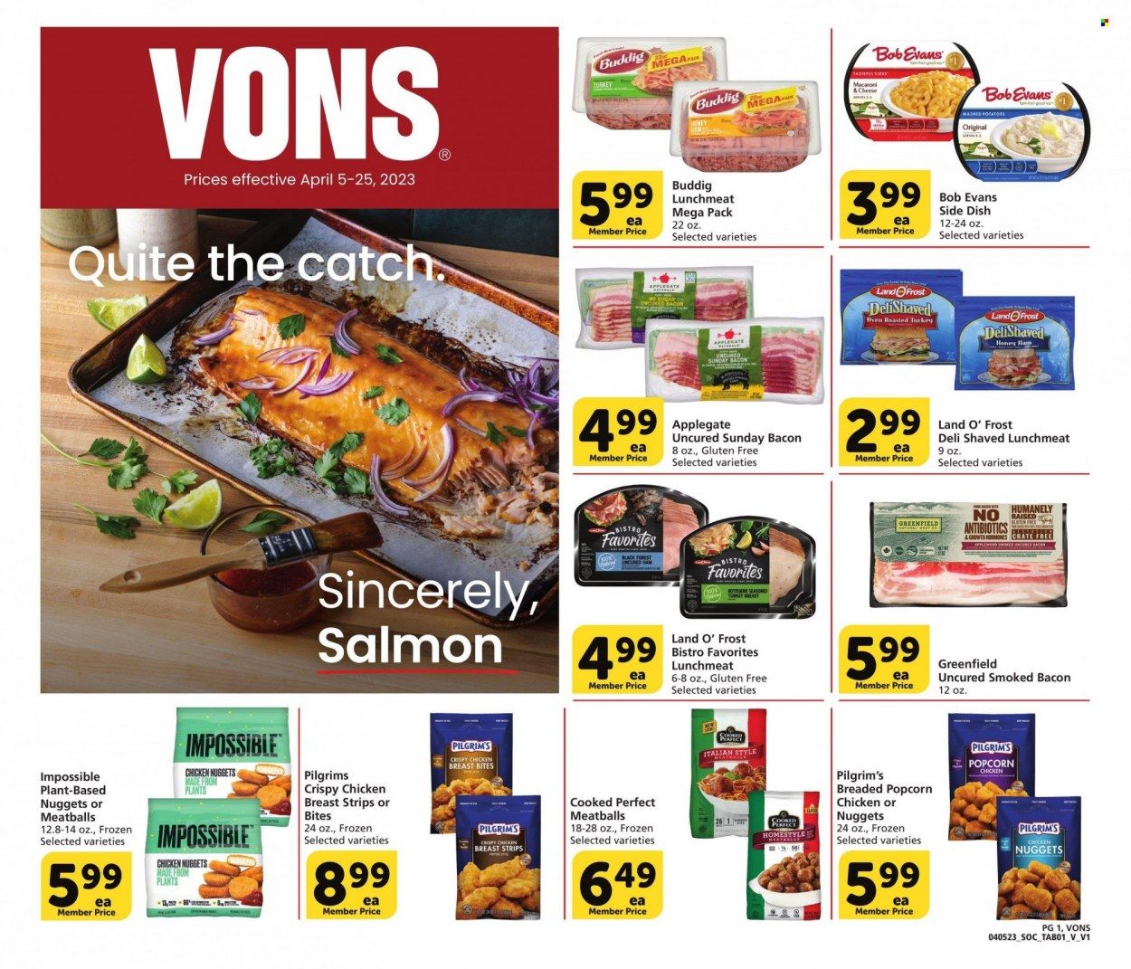 Vons (CA) Weekly Ad Flyer Specials April 5 to April 25, 2023