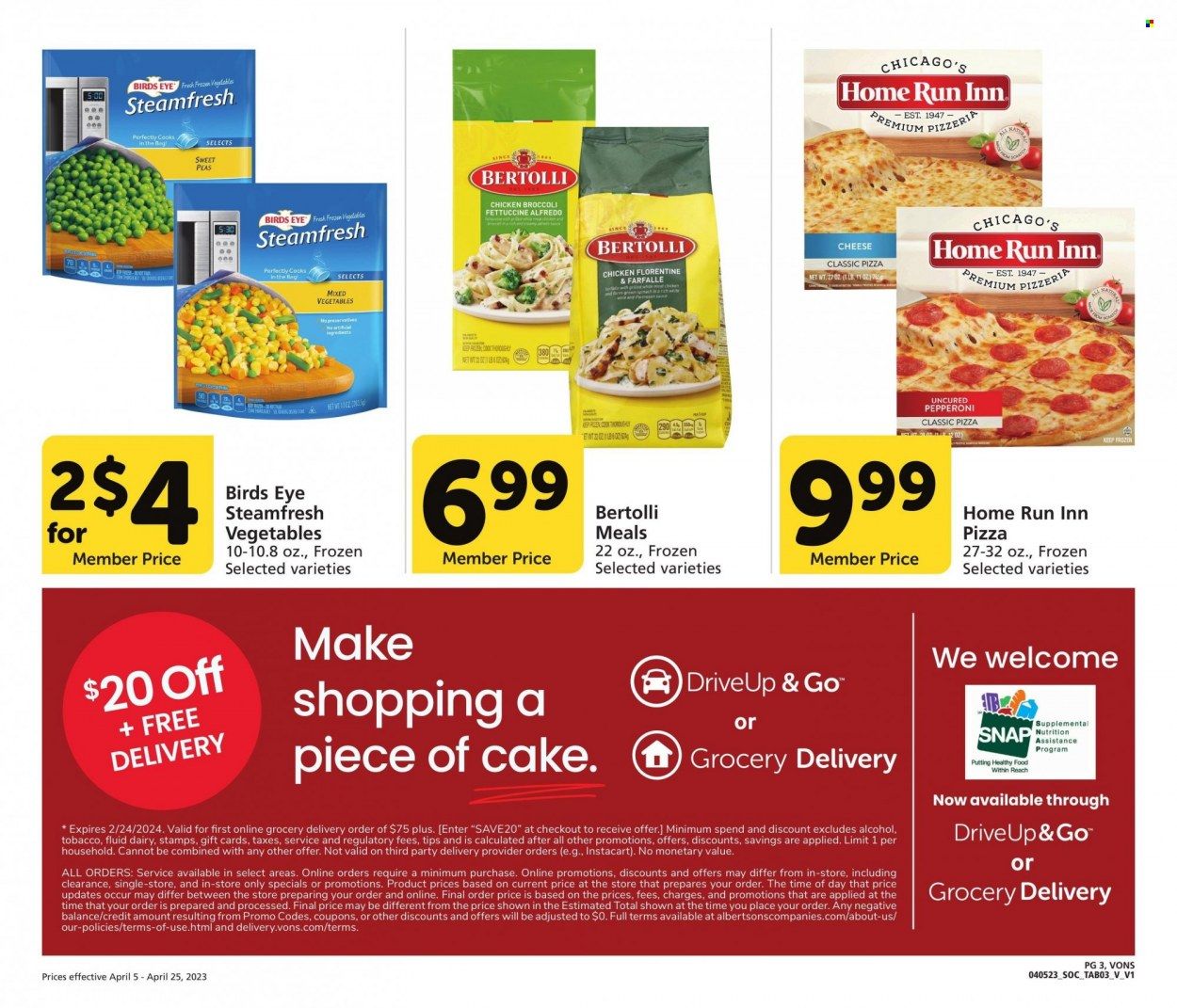 Vons (CA) Weekly Ad Flyer Specials April 5 to April 25, 2023