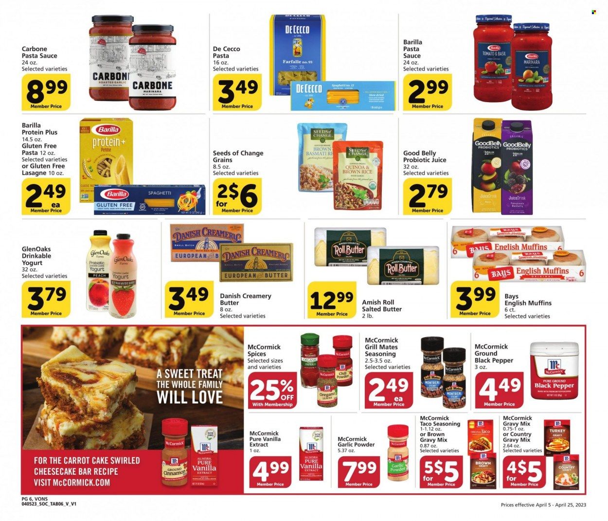 Vons (CA) Weekly Ad Flyer Specials April 5 to April 25, 2023