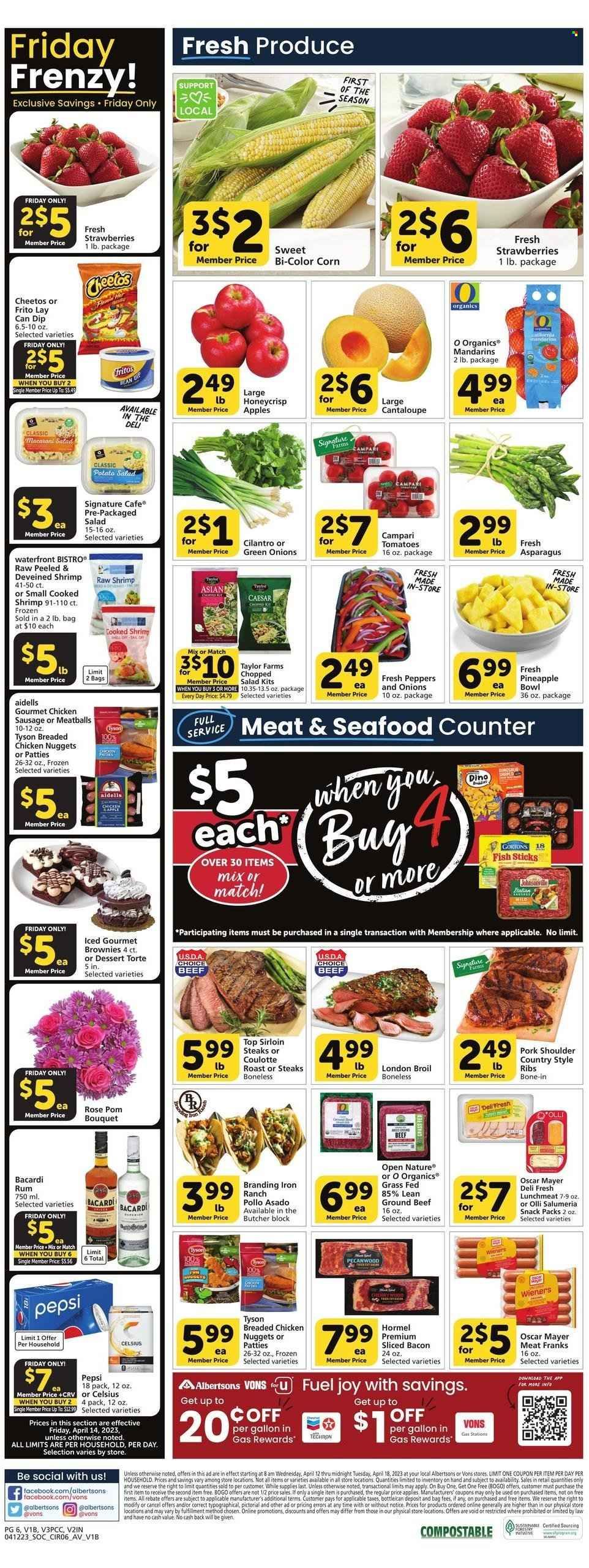 Vons (CA) Weekly Ad Flyer Specials April 12 to April 18, 2023