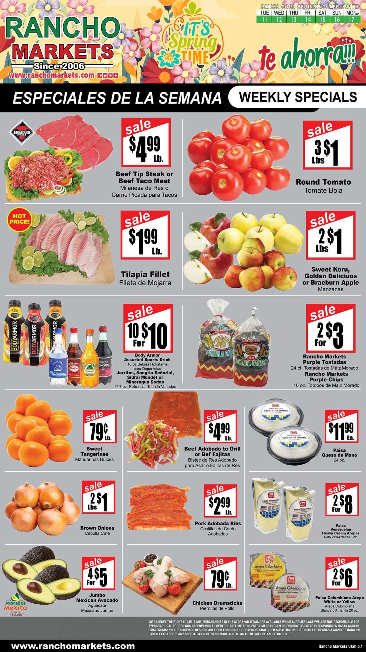Rancho Markets (UT) Weekly Ad Flyer Specials April 11 to April 17, 2023