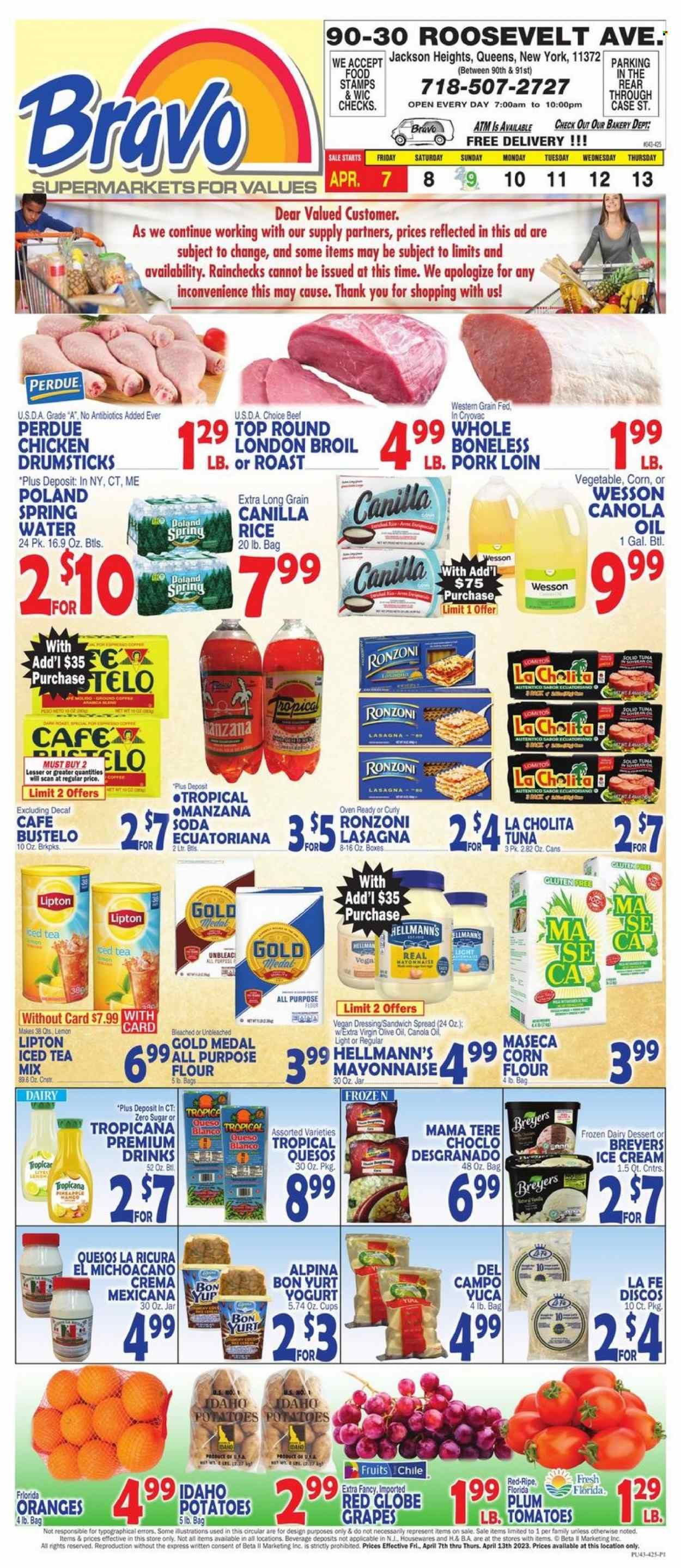 Bravo Supermarkets (CT, FL, MA, NJ, NY, PA) Weekly Ad Flyer Specials April 7 to April 13, 2023