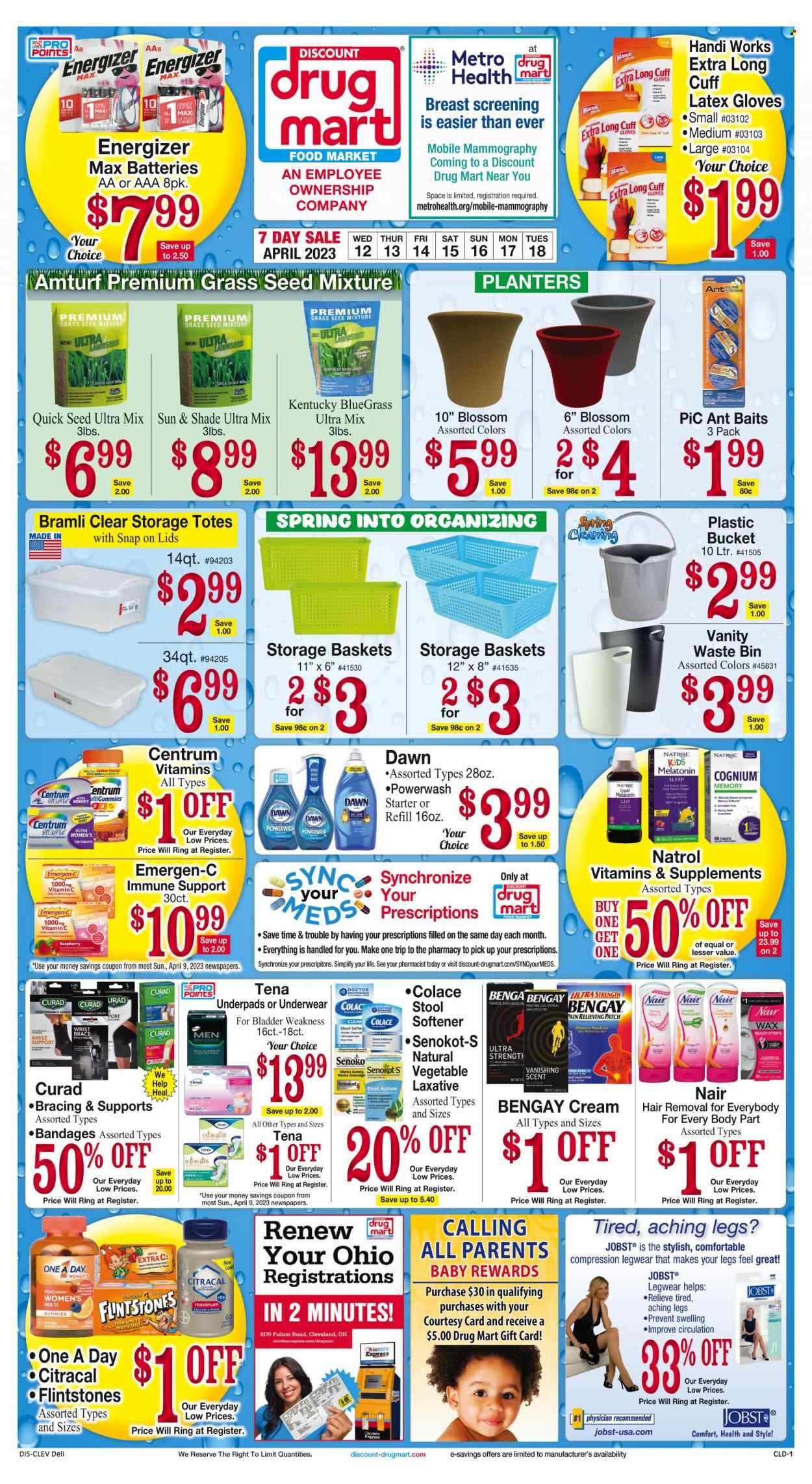 Discount Drug Mart (OH) Weekly Ad Flyer Specials April 12 to April 18, 2023