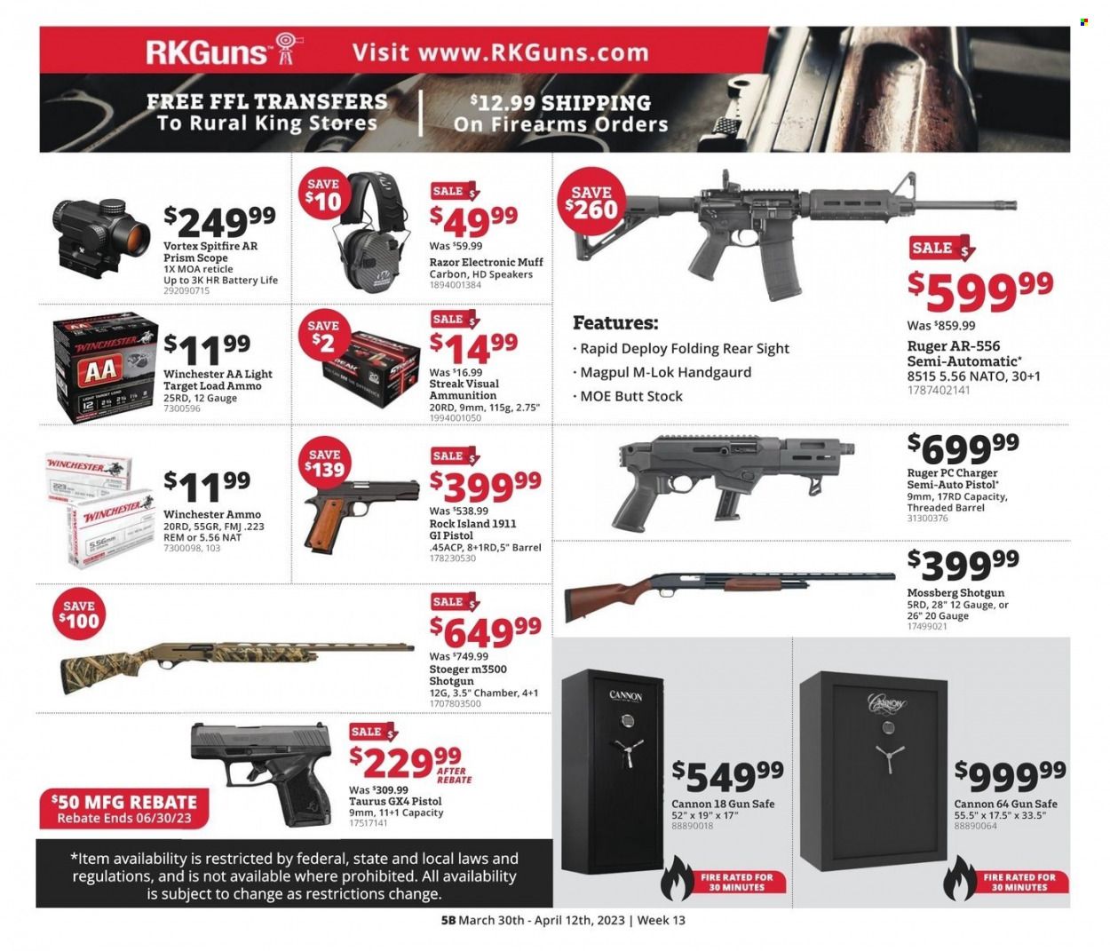 Rural King (FL) Weekly Ad Flyer Specials March 29 to April 12, 2023