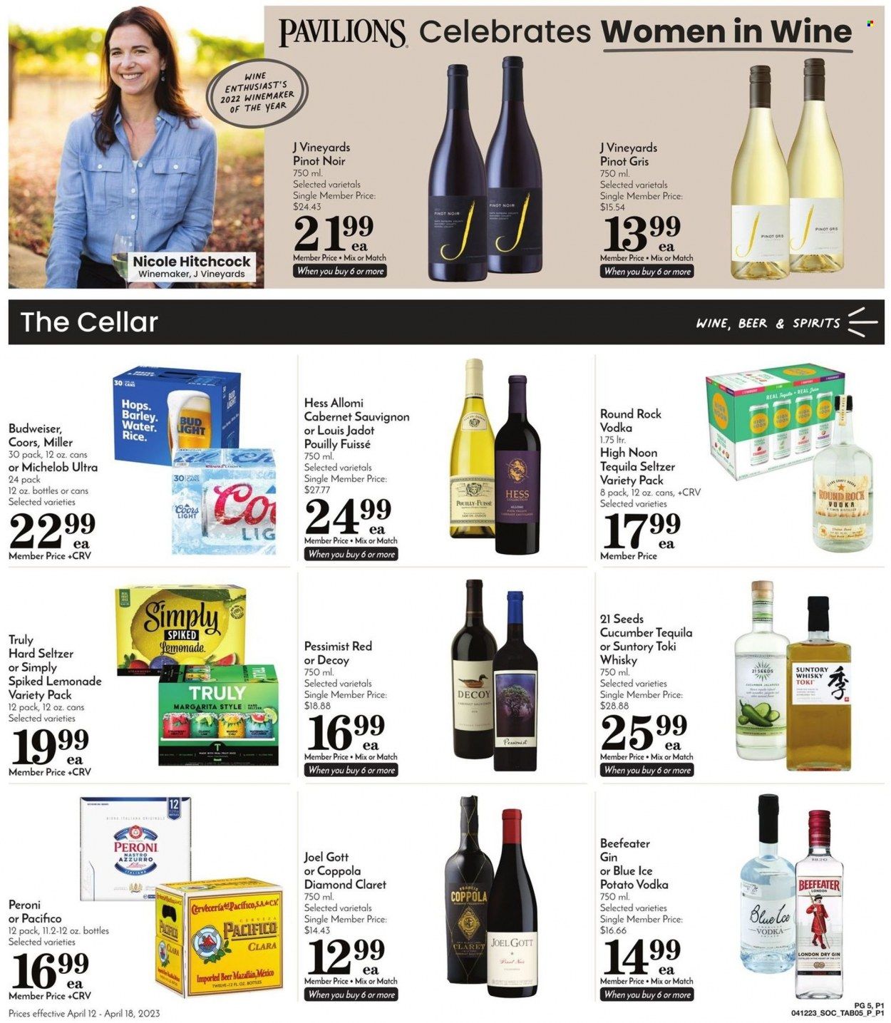 Pavilions (CA) Weekly Ad Flyer Specials April 12 to April 18, 2023