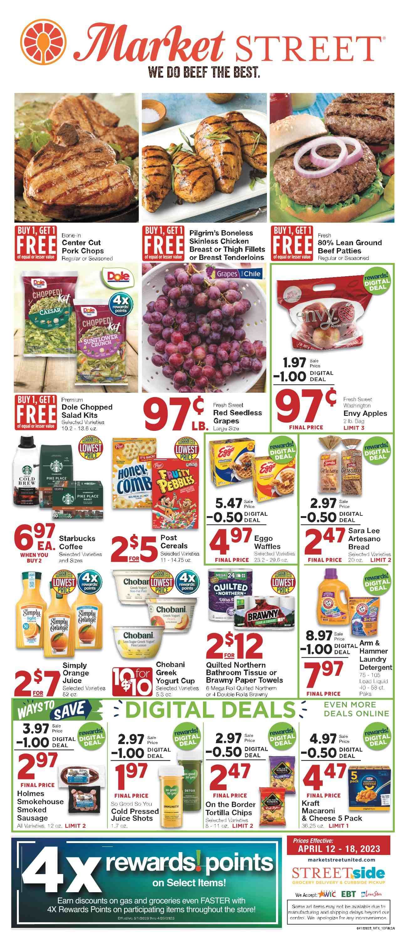 Market Street (NM, TX) Weekly Ad Flyer Specials April 12 to April 18, 2023
