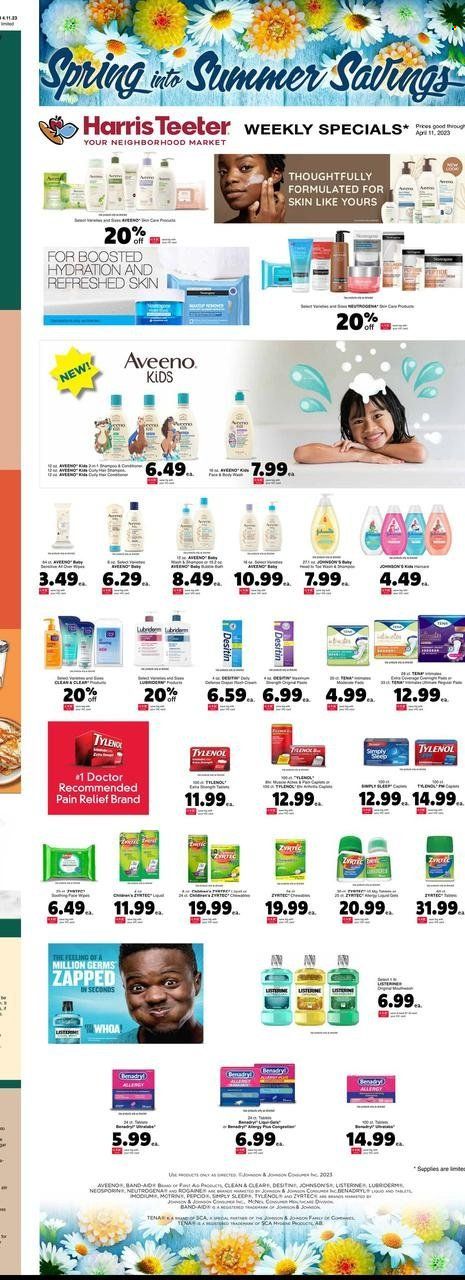 Harris Teeter Weekly Ad Flyer Specials April 5 to April 11, 2023