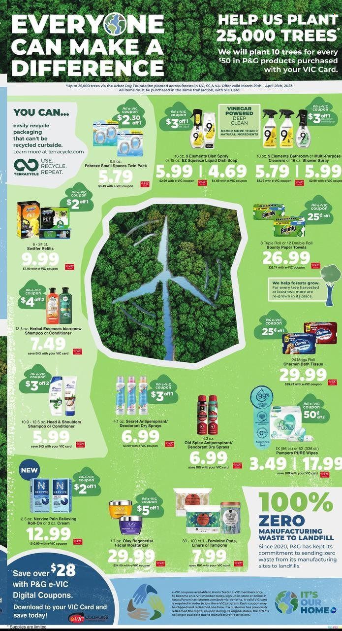 Harris Teeter Weekly Ad Flyer Specials April 5 to April 11, 2023