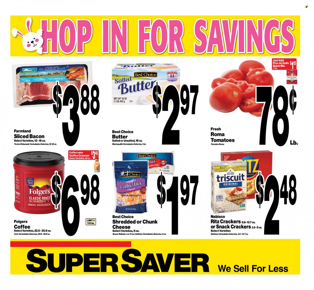Super Saver Weekly Ad Flyer Specials April 5 to April 11, 2023