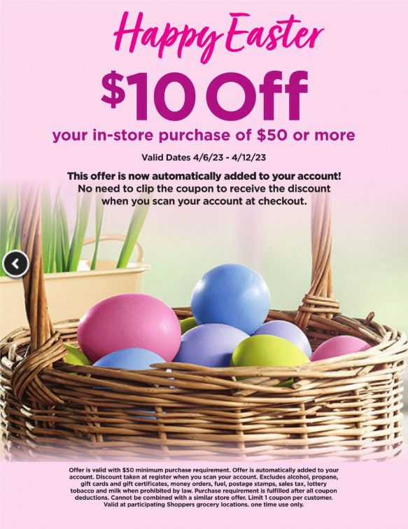 Shoppers (MD, VA) Weekly Ad Flyer Specials April 6 to April 12, 2023