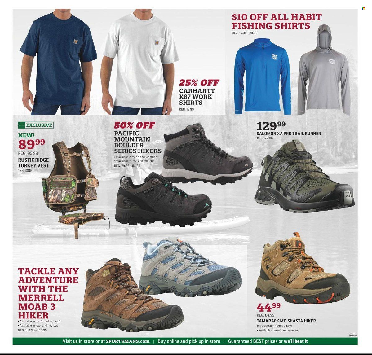 Sportsman's Warehouse Weekly Ad Flyer Specials April 6 to April 23, 2023