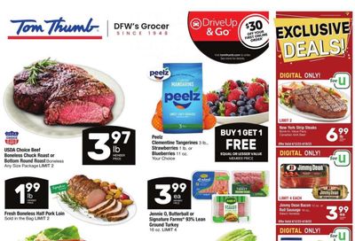 Tom Thumb (TX) Weekly Ad Flyer Specials April 12 to April 18, 2023