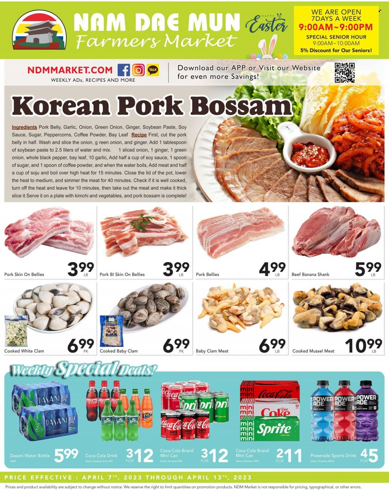 Nam Dae Mun Farmers Market (GA) Weekly Ad Flyer Specials April 7 to April 13, 2023