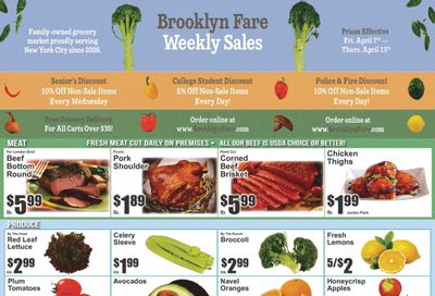 Brooklyn Fare (NY) Weekly Ad Flyer Specials April 7 to April 13, 2023