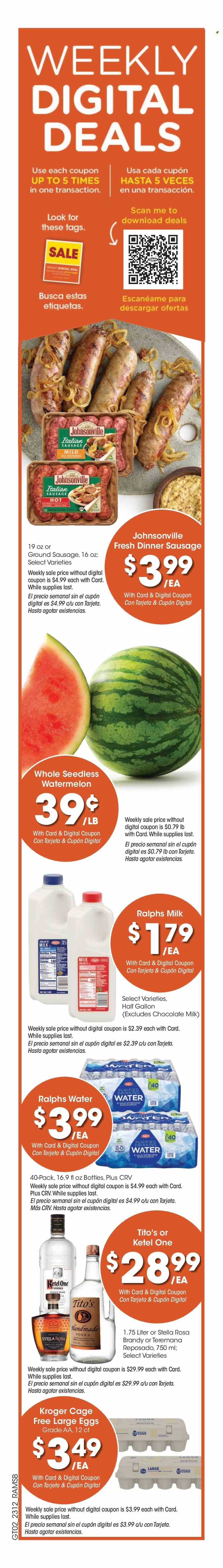 Ralphs (CA) Weekly Ad Flyer Specials April 19 to April 25, 2023