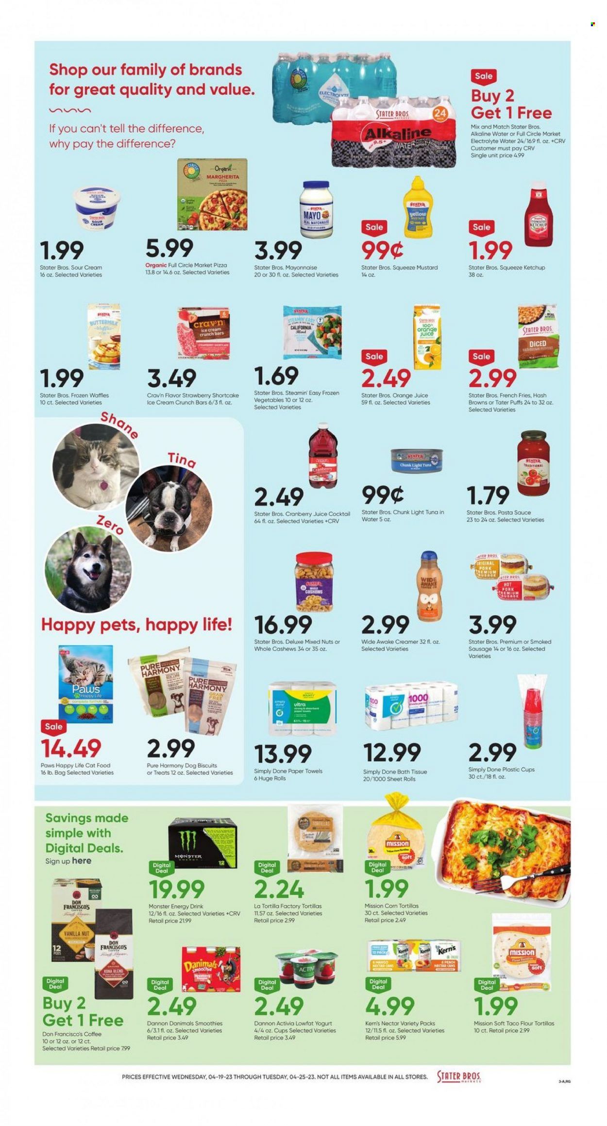 Stater Bros. (CA) Weekly Ad Flyer Specials April 19 to April 25, 2023