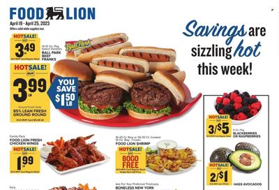 Food Lion (SC) Weekly Ad Flyer Specials April 19 to April 25, 2023