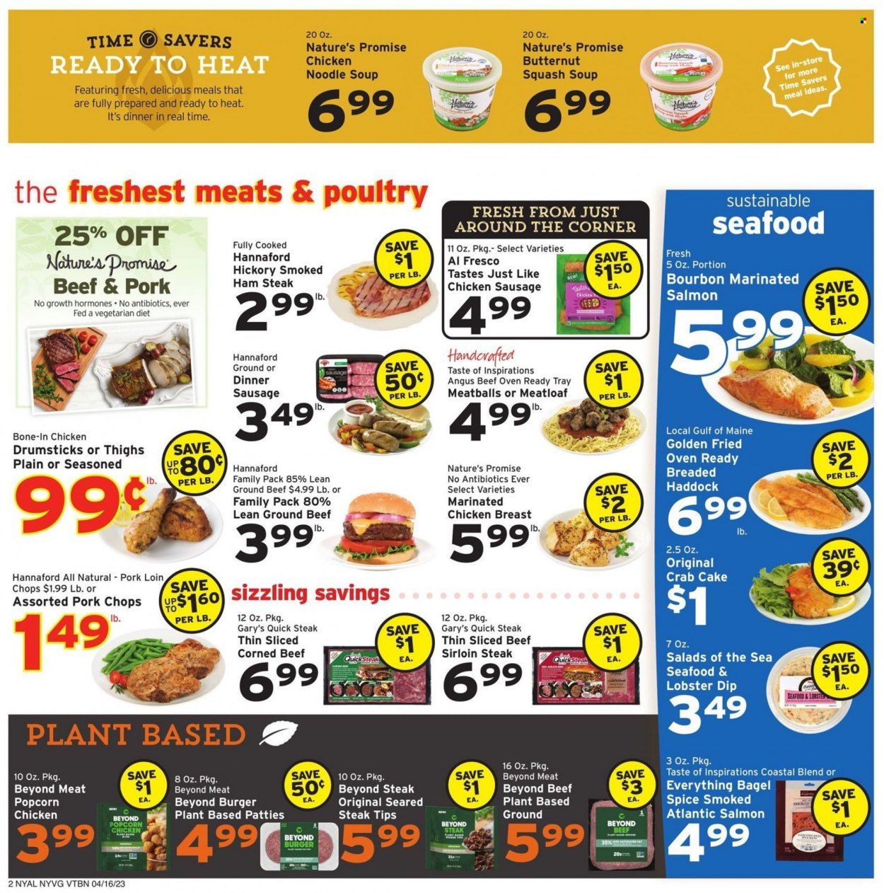 Hannaford (NY) Weekly Ad Flyer Specials April 16 to April 22, 2023