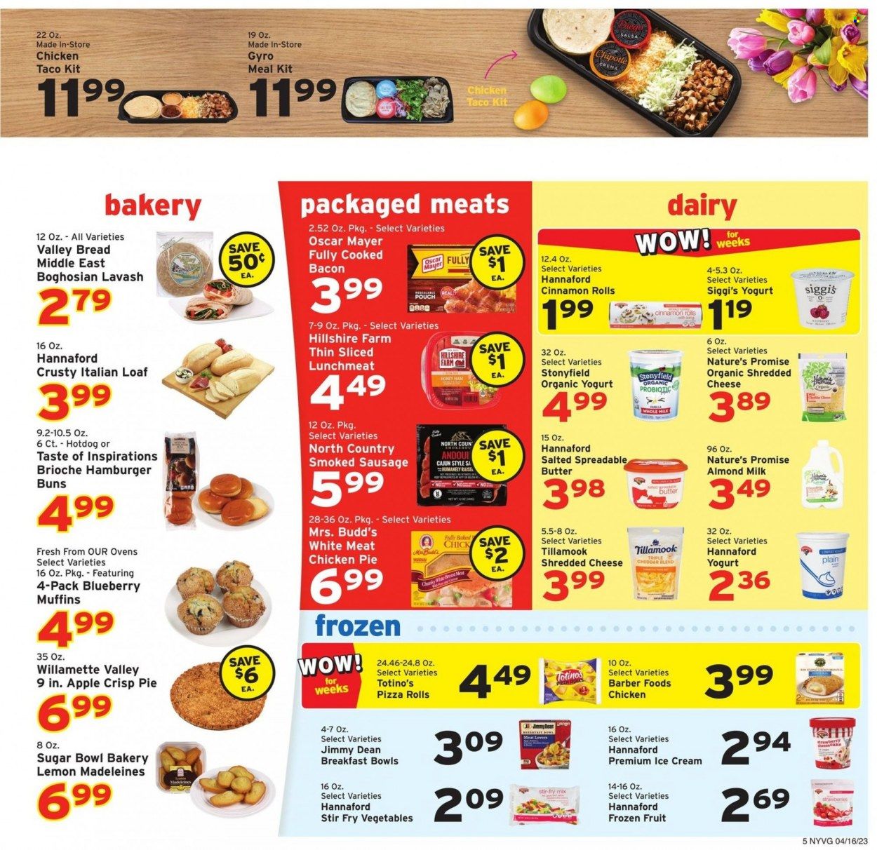 Hannaford (NY) Weekly Ad Flyer Specials April 16 to April 22, 2023