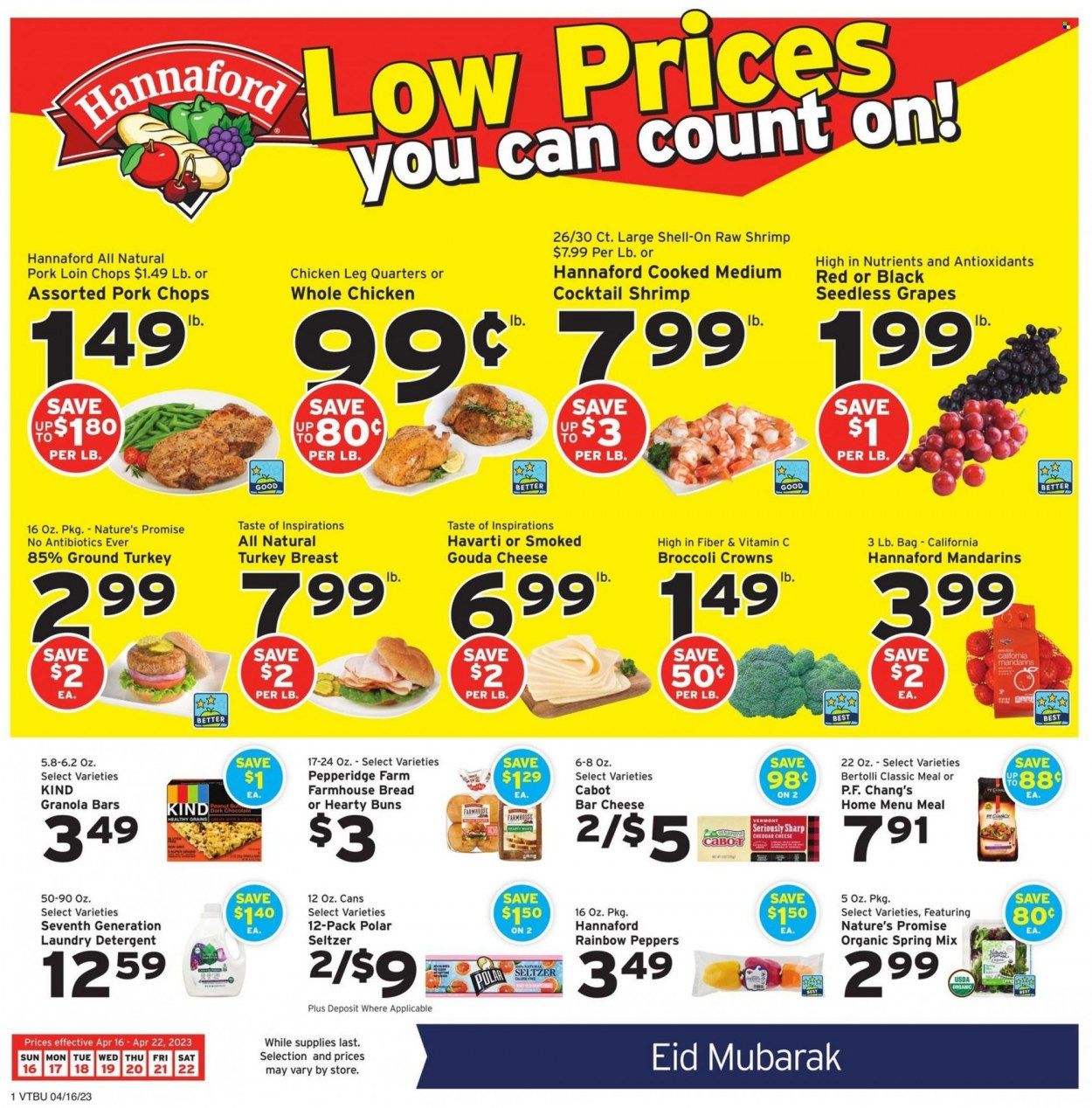 Hannaford (VT) Weekly Ad Flyer Specials April 16 to April 22, 2023
