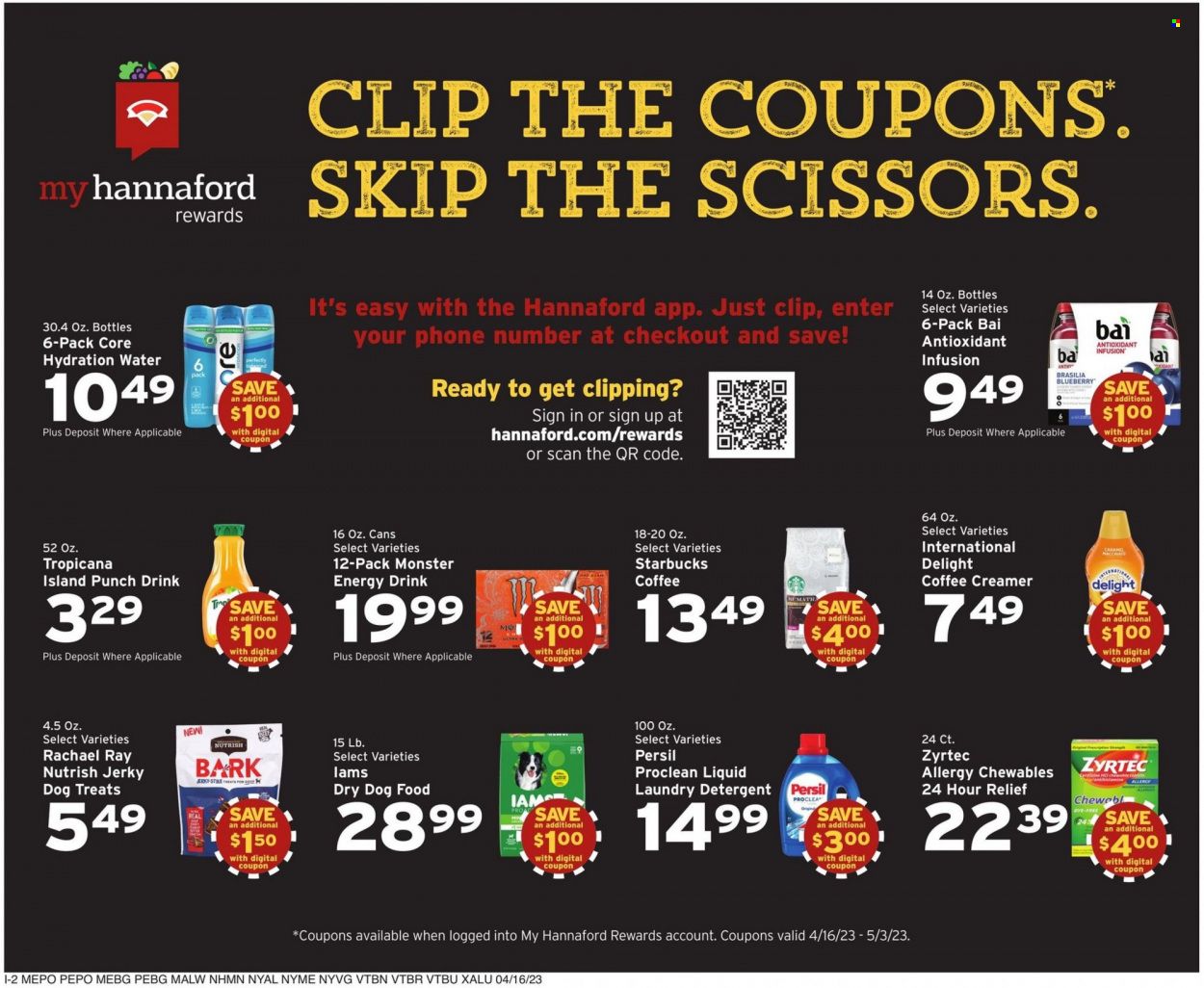 Hannaford (VT) Weekly Ad Flyer Specials April 16 to April 22, 2023