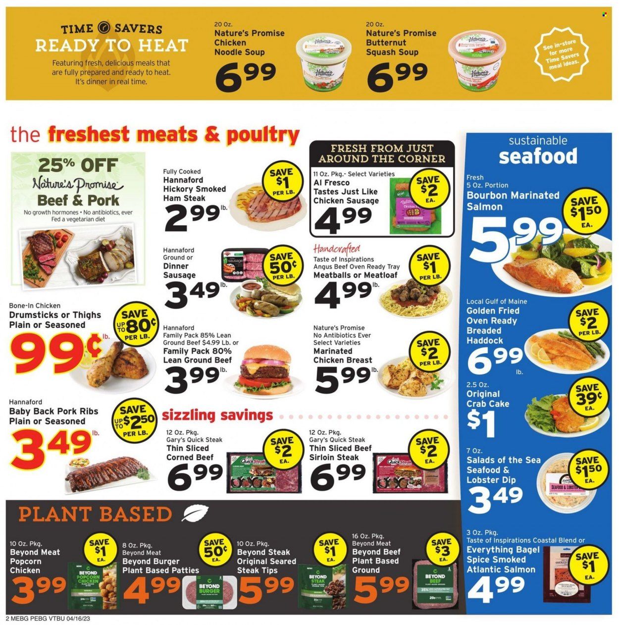 Hannaford (VT) Weekly Ad Flyer Specials April 16 to April 22, 2023