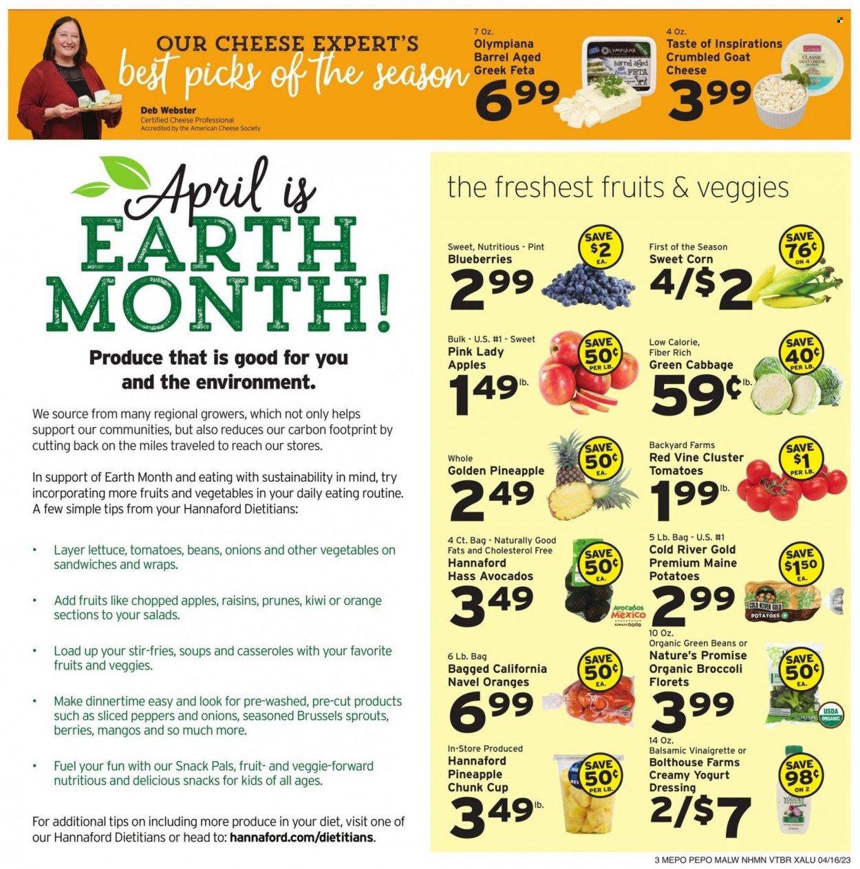 Hannaford (MA) Weekly Ad Flyer Specials April 16 to April 22, 2023