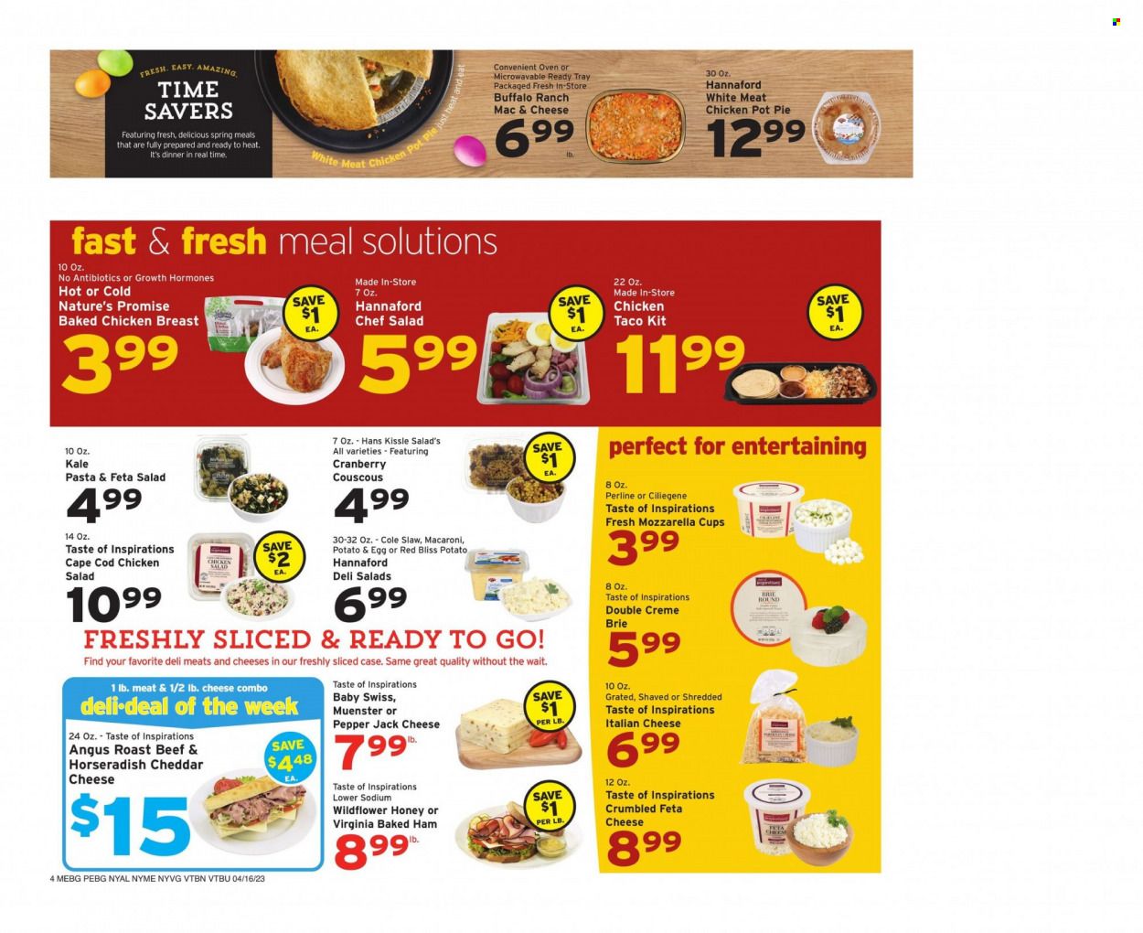 Hannaford (ME) Weekly Ad Flyer Specials April 16 to April 22, 2023
