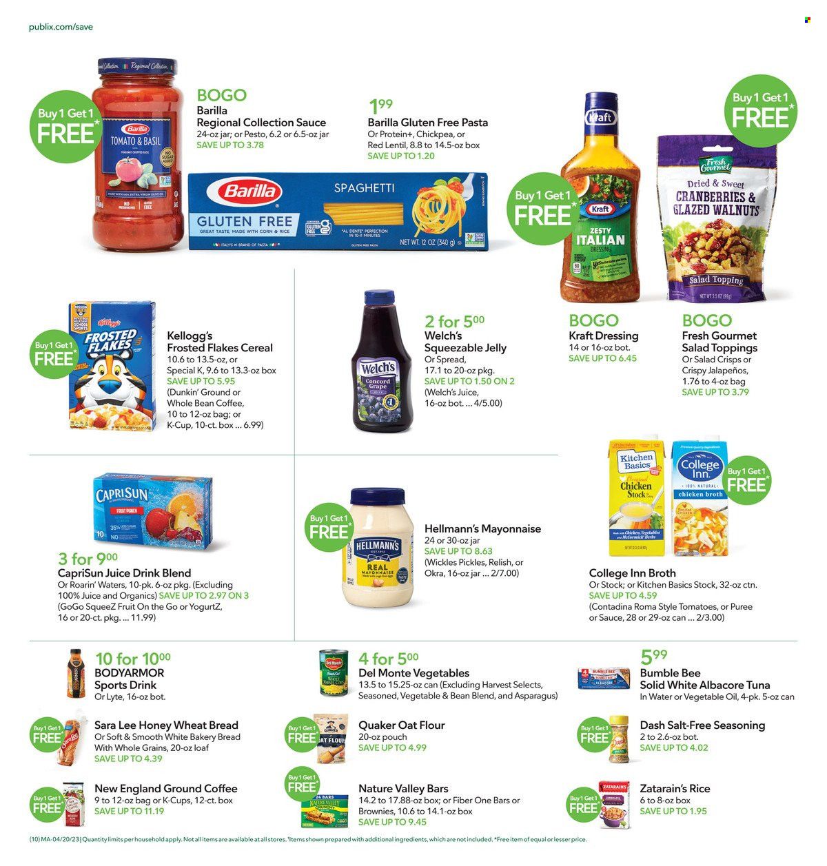 Publix (AL, FL, GA, NC, SC, TN) Weekly Ad Flyer Specials April 20 to April 26, 2023