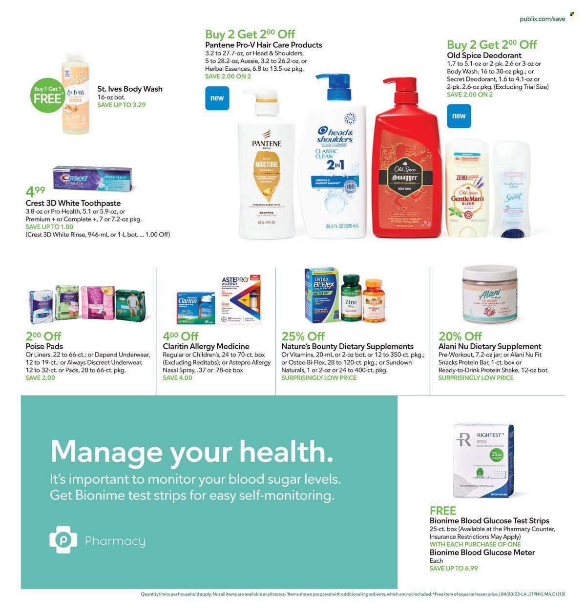 Publix (AL, FL, GA, NC, SC, TN) Weekly Ad Flyer Specials April 20 to April 26, 2023