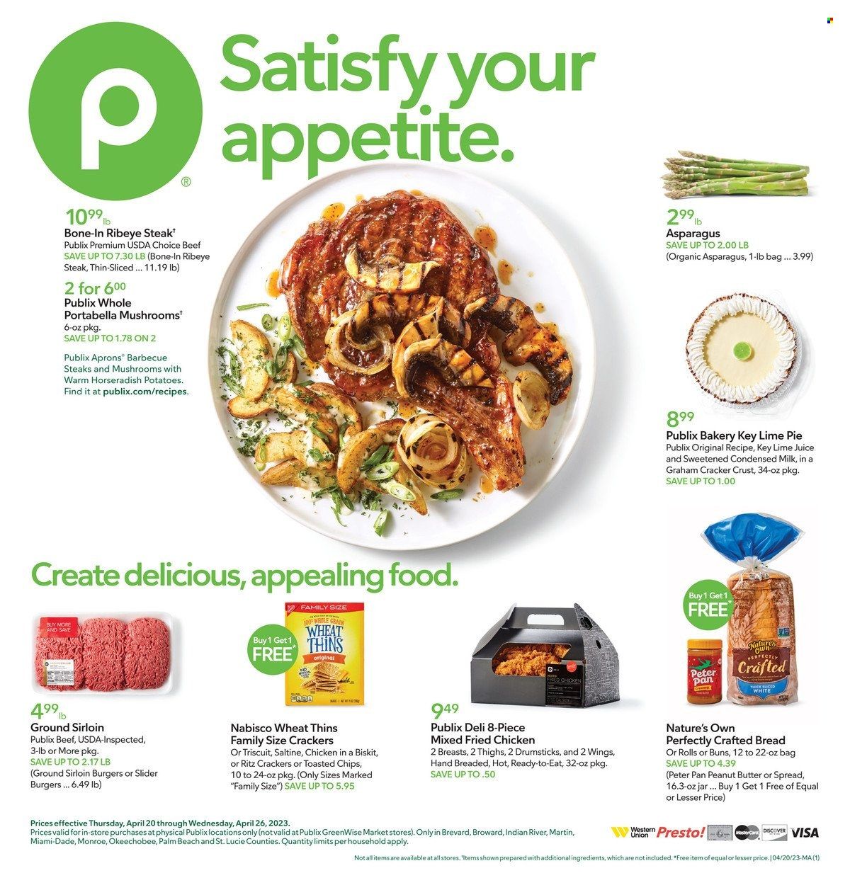 Publix (AL, FL, GA, NC, SC, TN) Weekly Ad Flyer Specials April 20 to April 26, 2023