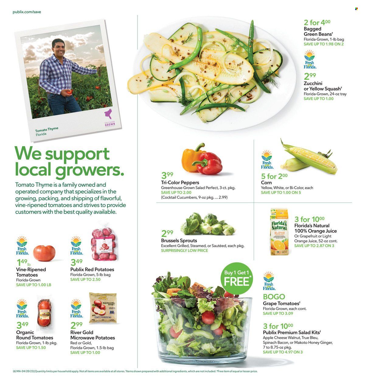 Publix (AL, FL, GA, NC, SC, TN) Weekly Ad Flyer Specials April 20 to April 26, 2023