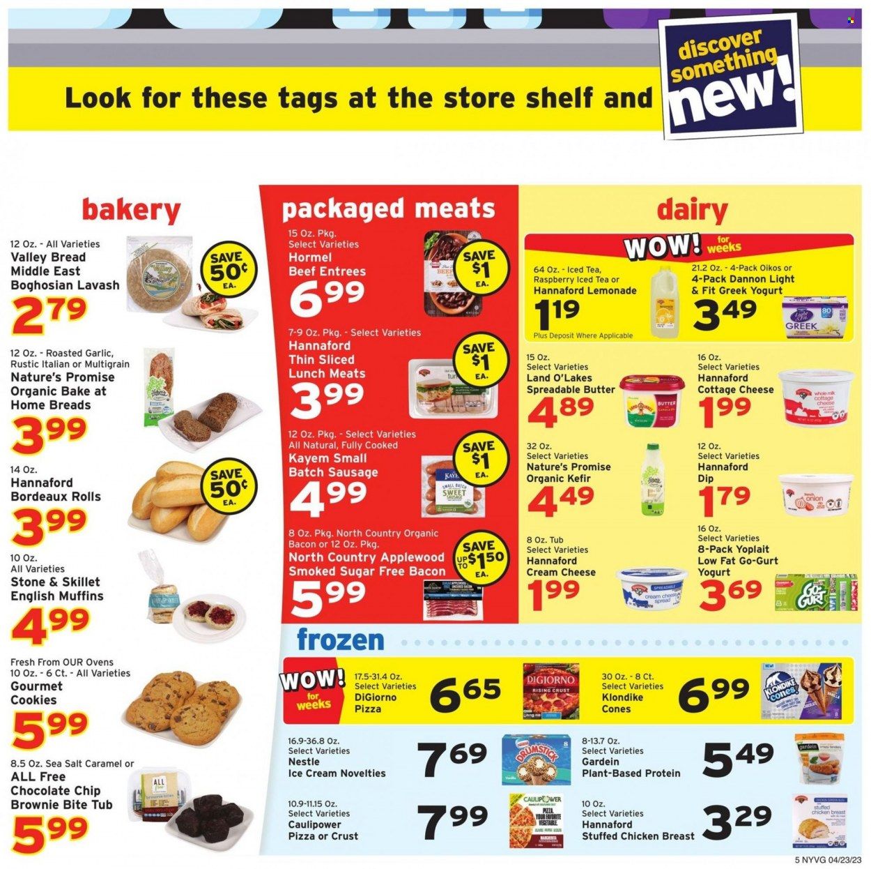 Hannaford (NY) Weekly Ad Flyer Specials April 23 to April 29, 2023